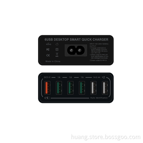 OEM QC 3.0 Multi-USB Ports Charger stand